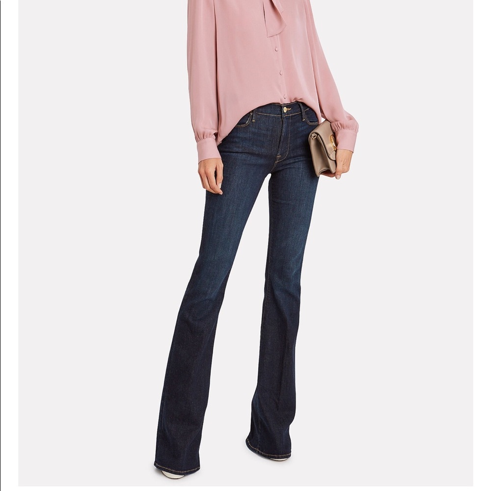 Frame Le High Flare Sutherland Jeans in Size 27!